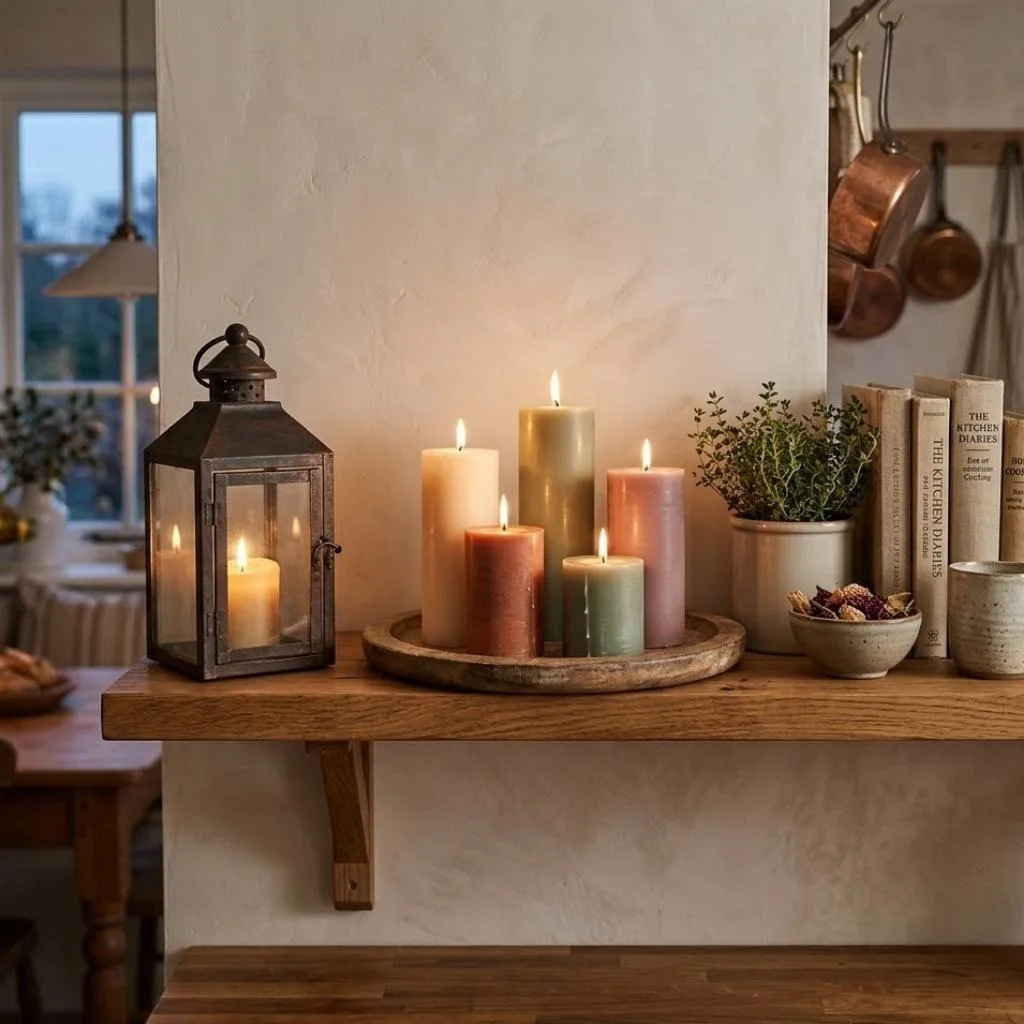 Use Candles and Lanterns to Add Warmth and Ambience