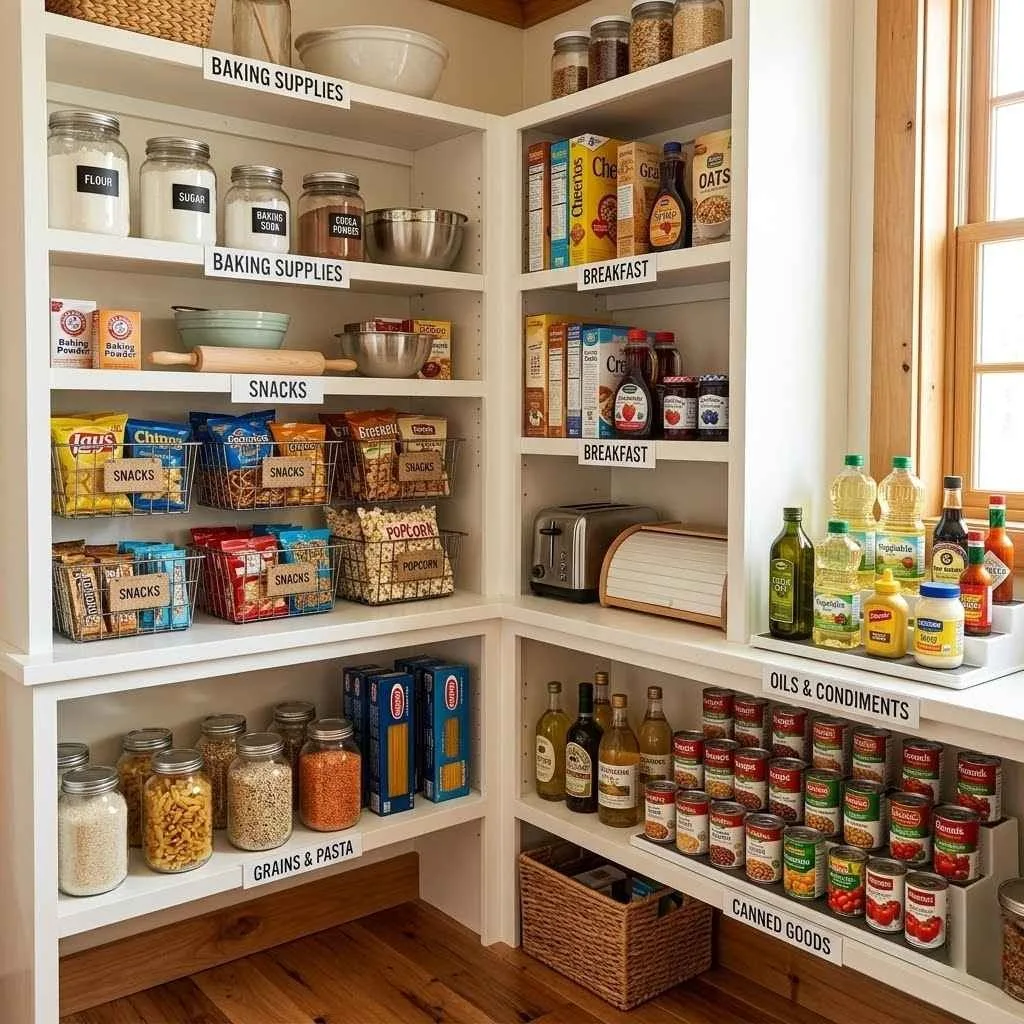  Dedicated Zones for Each Food Category
