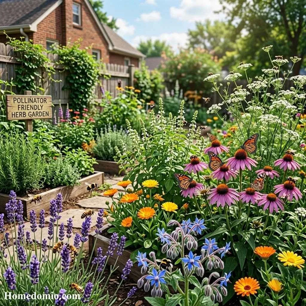 Pollinator Friendly Herb Garden