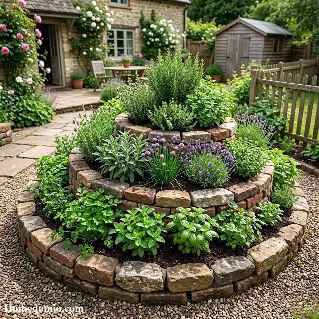  Herb Spiral Garden