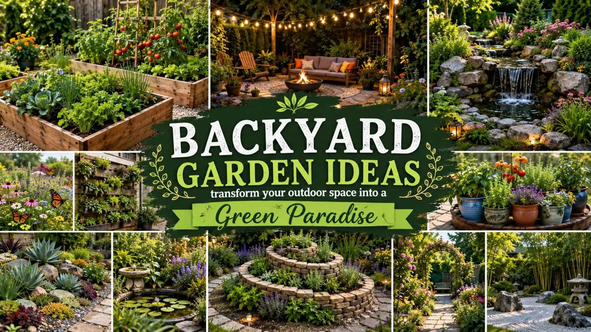 Backyard Garden Ideas