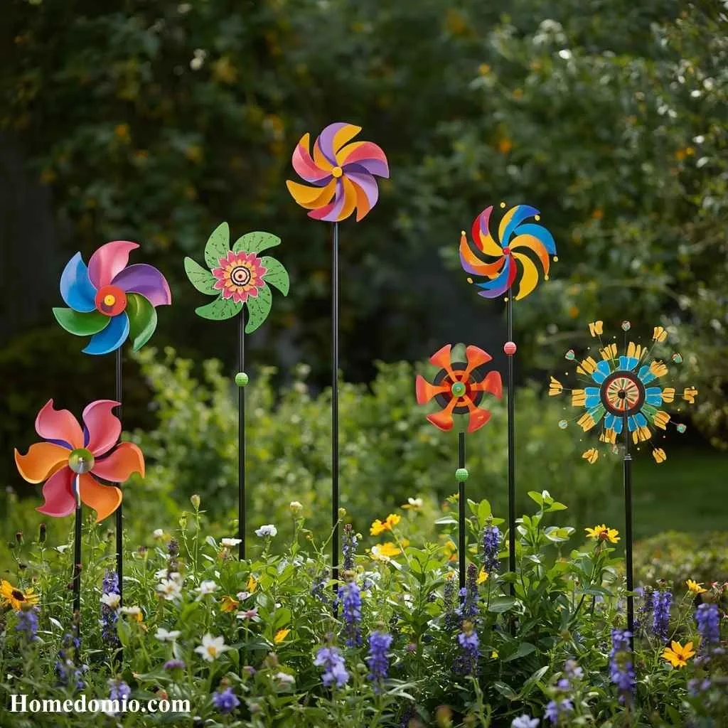  Colorful Wind Spinners and Kinetic Art