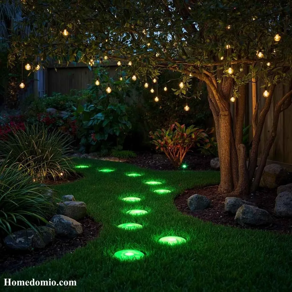 Enchanted Glow Garden with Solar Lights