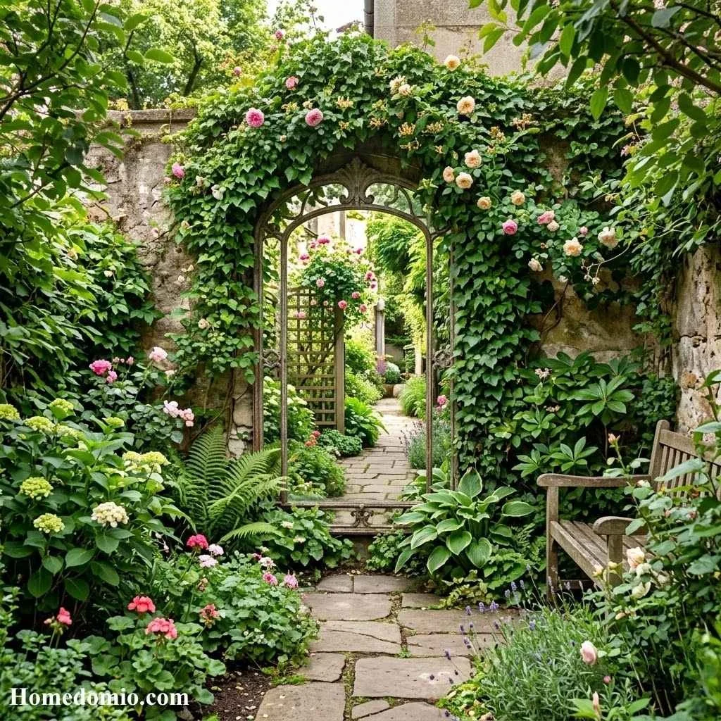 Secret Mirror Garden Illusion