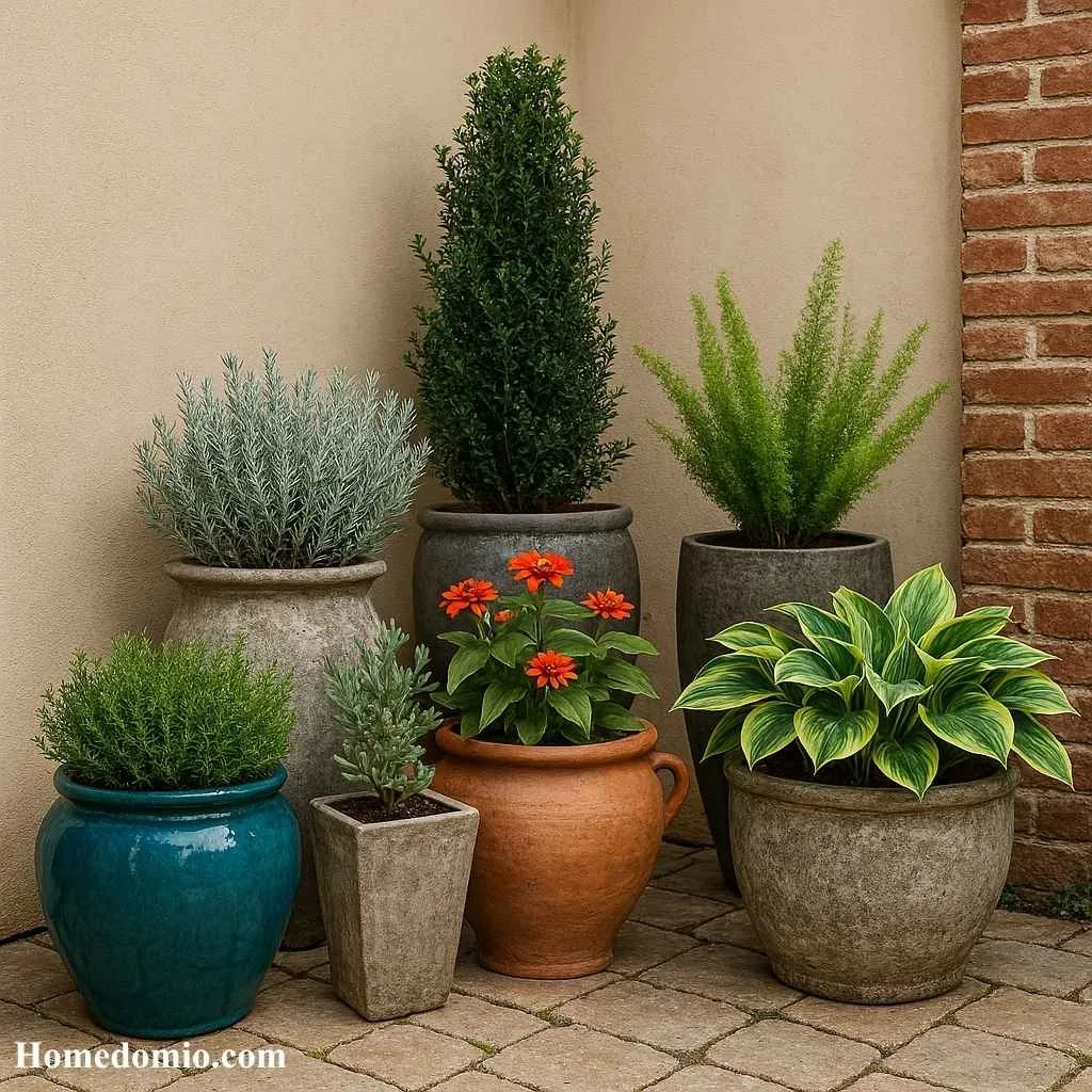 Statement Pot and Container Groupings