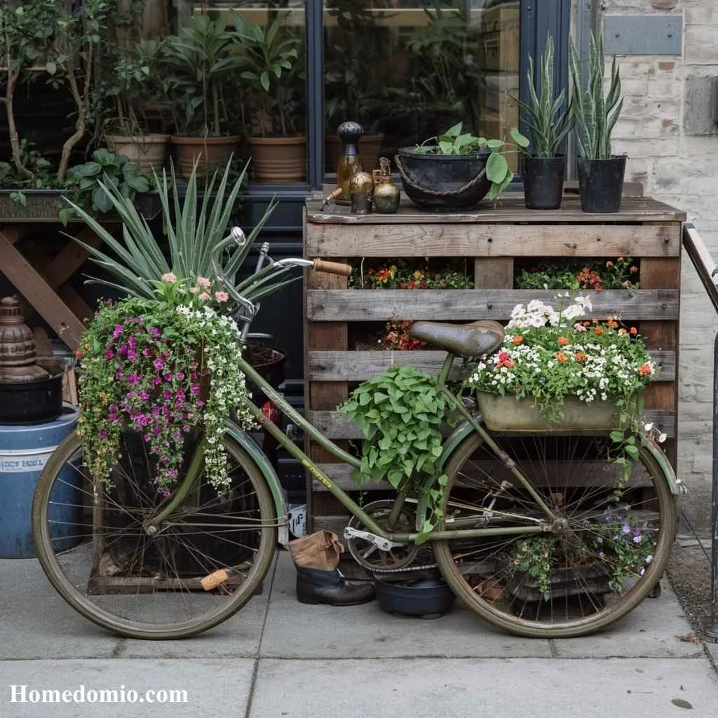 12 City Garden Ideas for Your Urban Space 6 Upcycled and Repurposed Container Planting