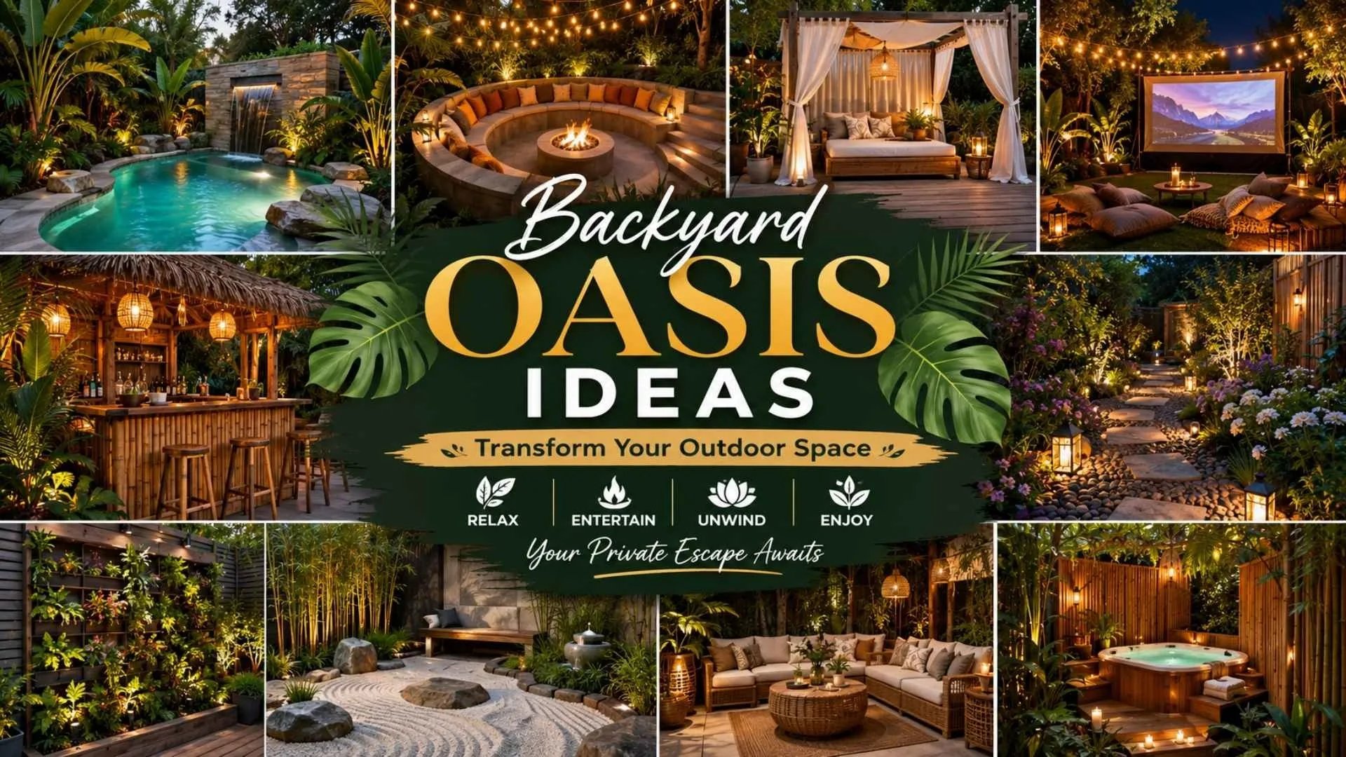 Backyard Oasis Ideas