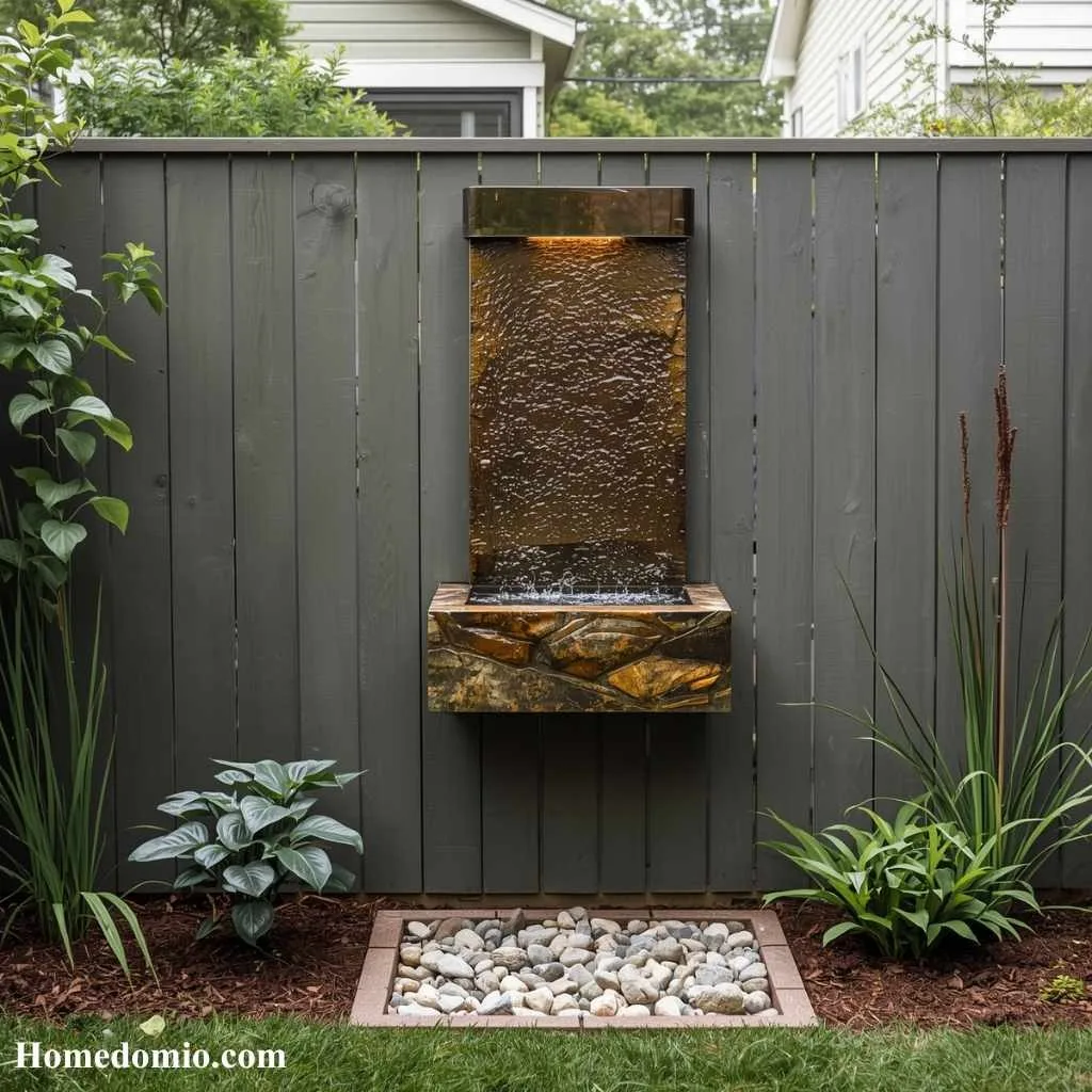 Wall Mounted Water Feature