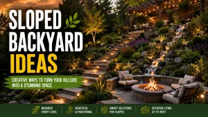 Sloped Backyard Ideas