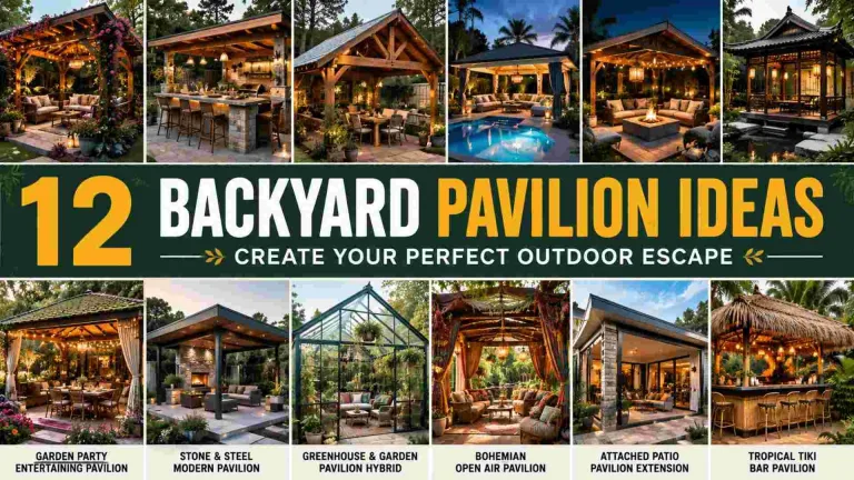 Backyard Pavilion Ideas
