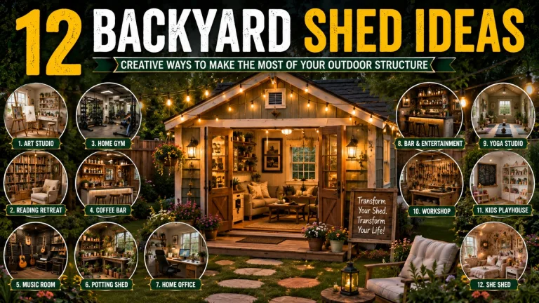 Backyard Shed Ideas