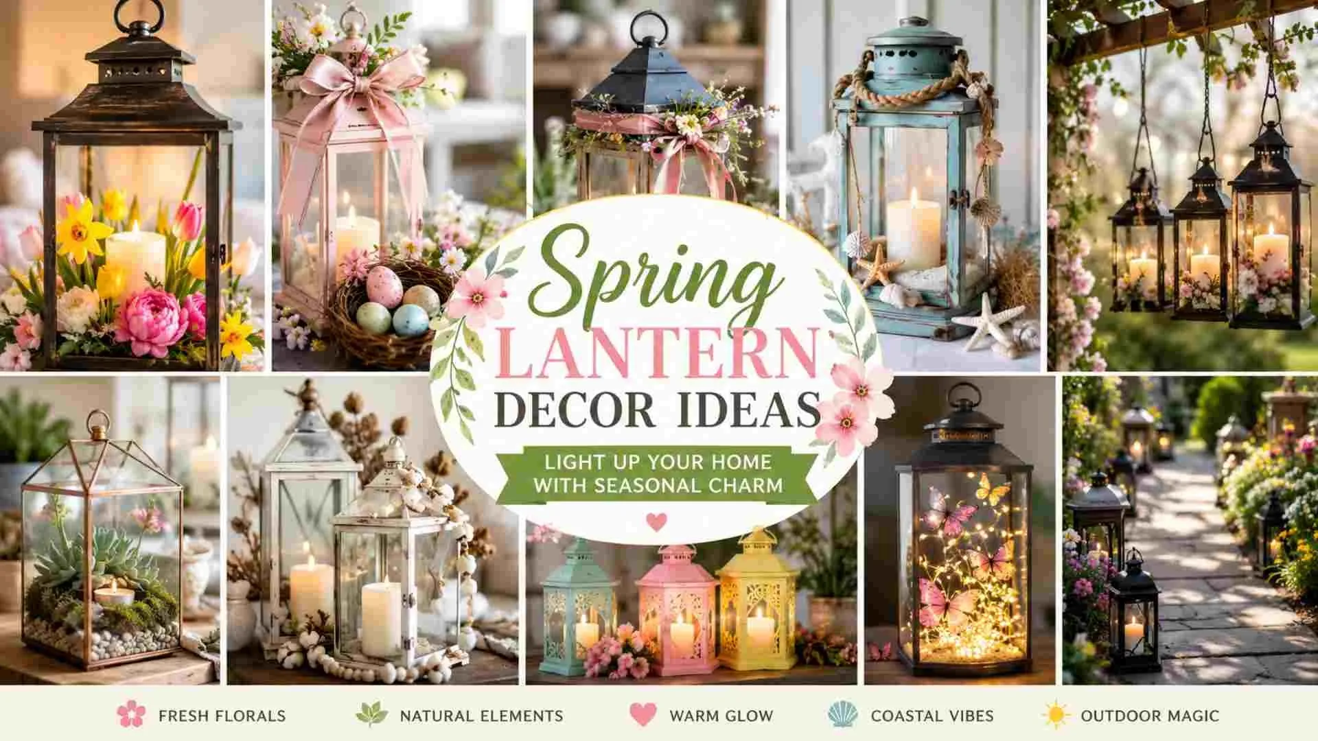 Spring Lantern Decor Ideas