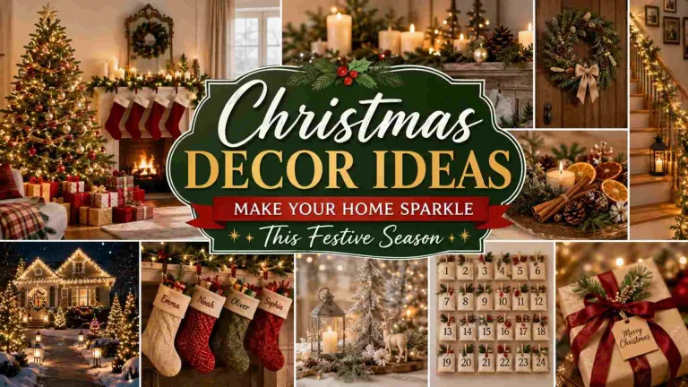 12 Christmas Decor Ideas to Make Home Sparkle 5 Christmas Decor Ideas