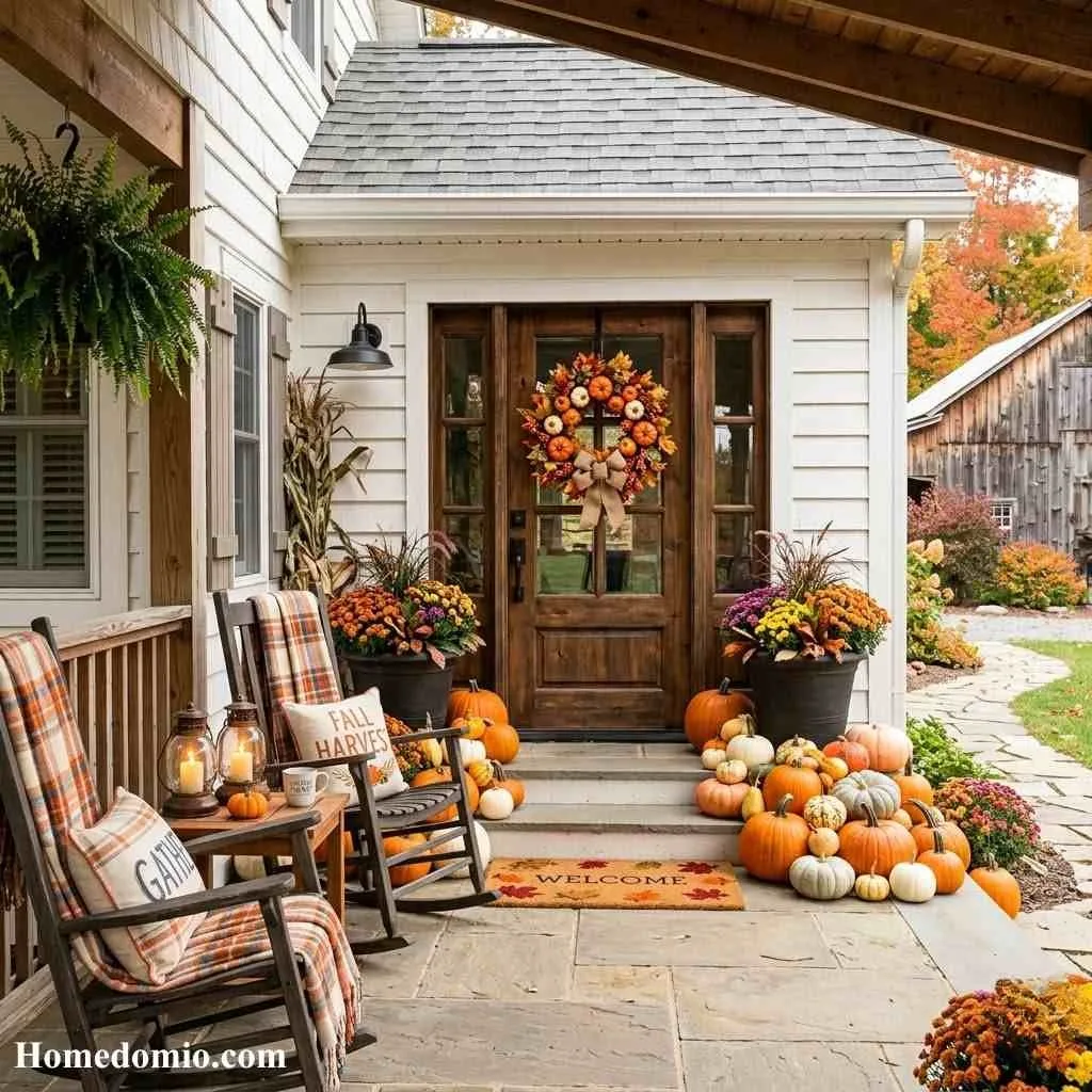 Seasonal Front Porch Styling
