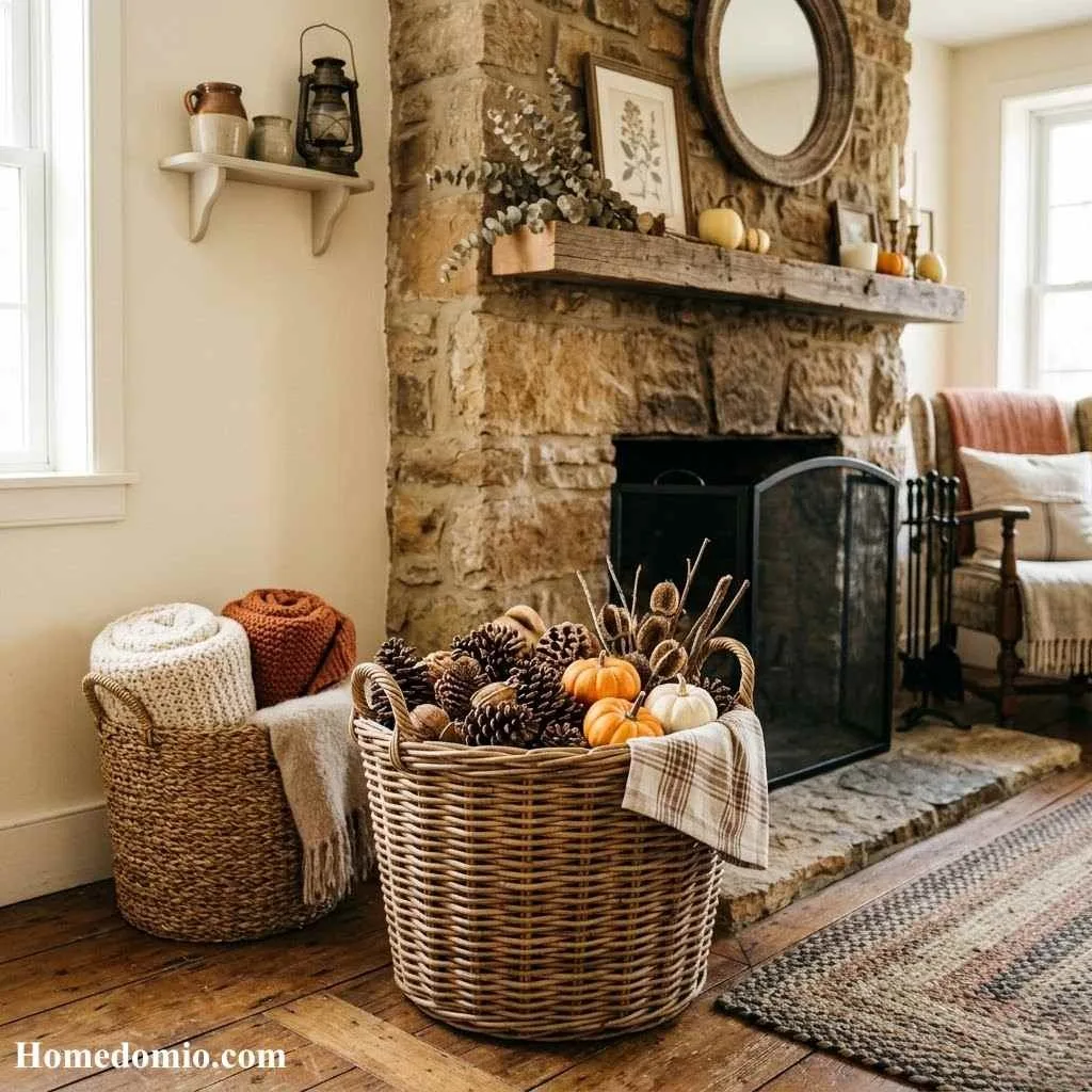 Woven Basket Storage and Display