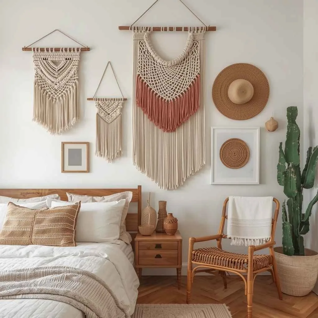 Textured Wall Hangings and Woven Art