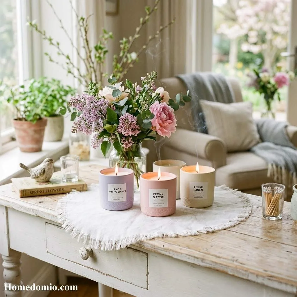  Switch to Fresh Floral Scented Candles