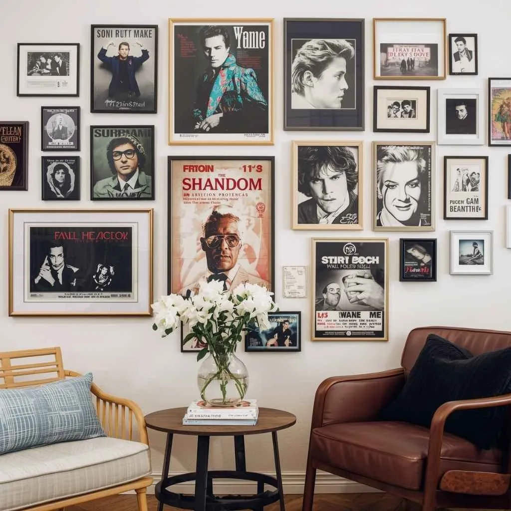Music and Pop Culture Inspired Wall
