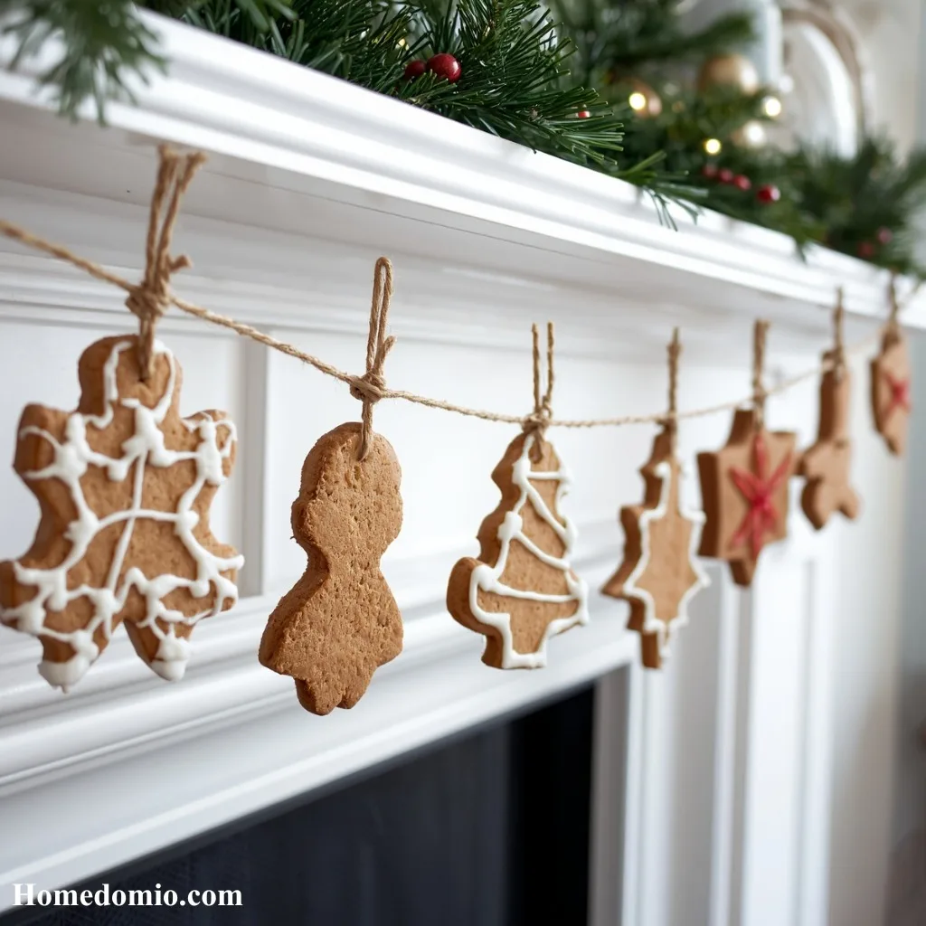 12 Country Christmas Decorations for Your Home 13 Gingerbread and Cookie Garland Decoration