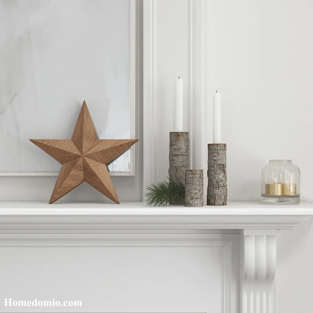Scandinavian Minimalist Mantel