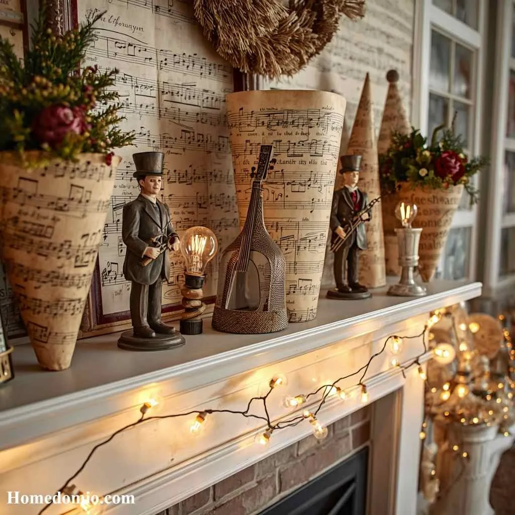 Vintage Musical Holiday Theme