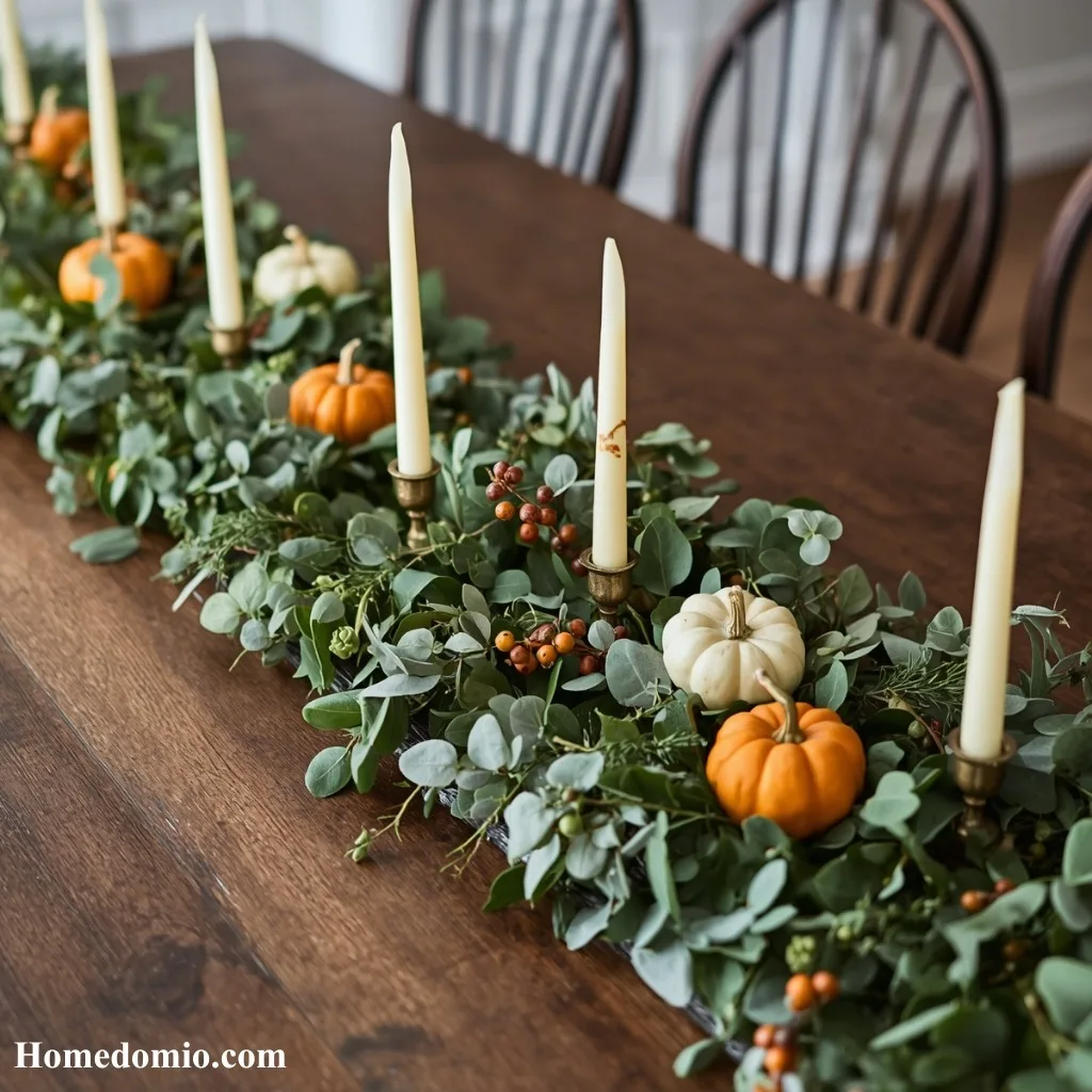 12+ Autumn Tablescape Ideas for a Stunning Seasonal Table 10 Acorn and Pinecone Scatter Decor