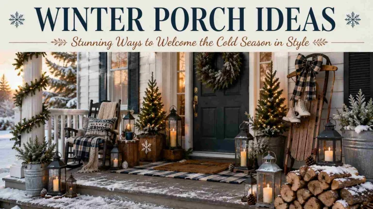 Winter Porch Ideas