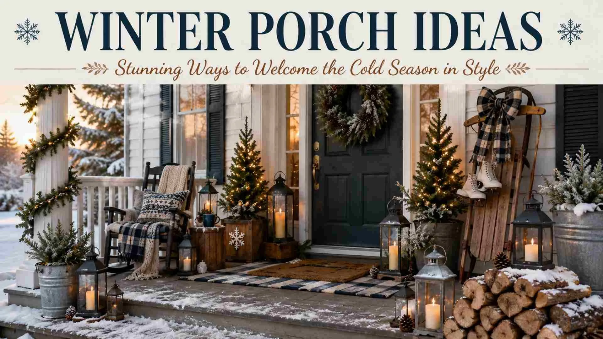 Winter Porch Ideas