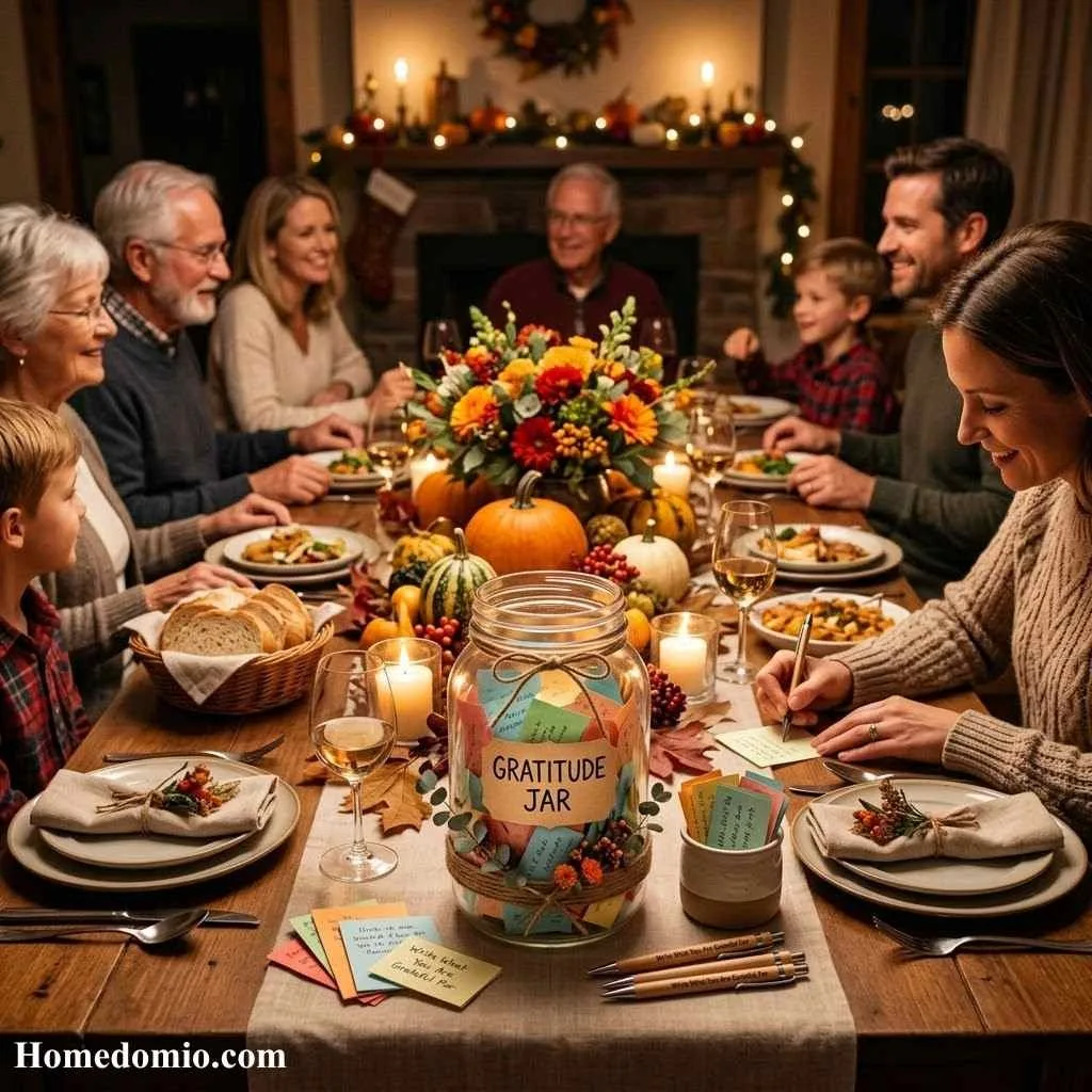Gratitude Jar for the Family Table