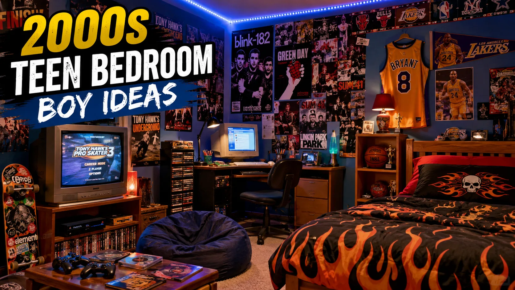 2000s Teen Bedroom Boy