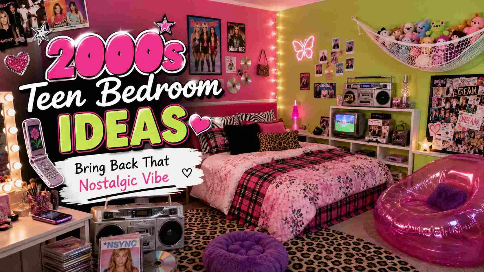 2000s Teen Bedroom Ideas