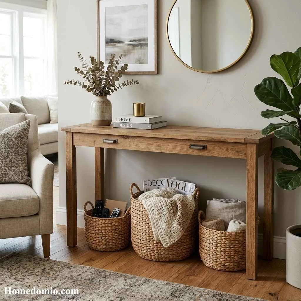  Add Storage Baskets for Functionality