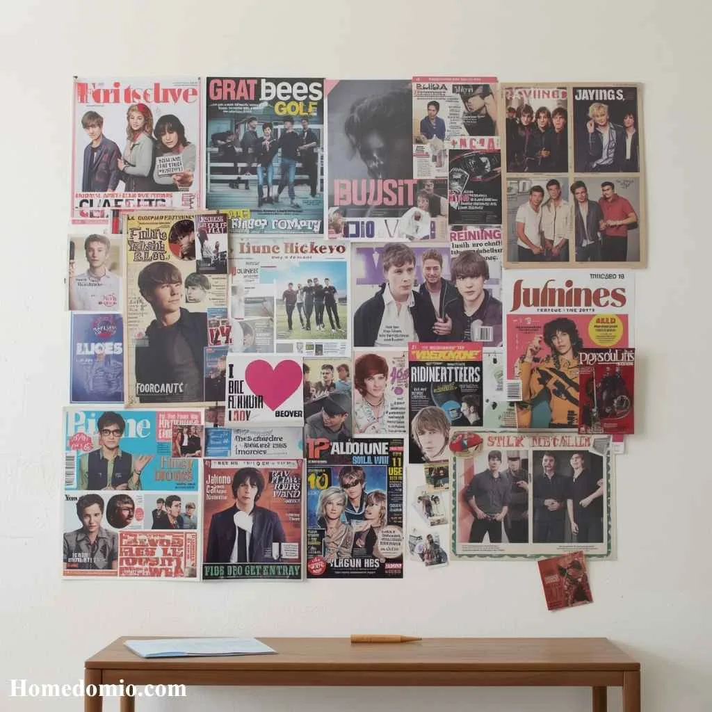 2000s Teen Bedroom Girl Ideas for Y2K Style 4 Boy Band Poster Wall