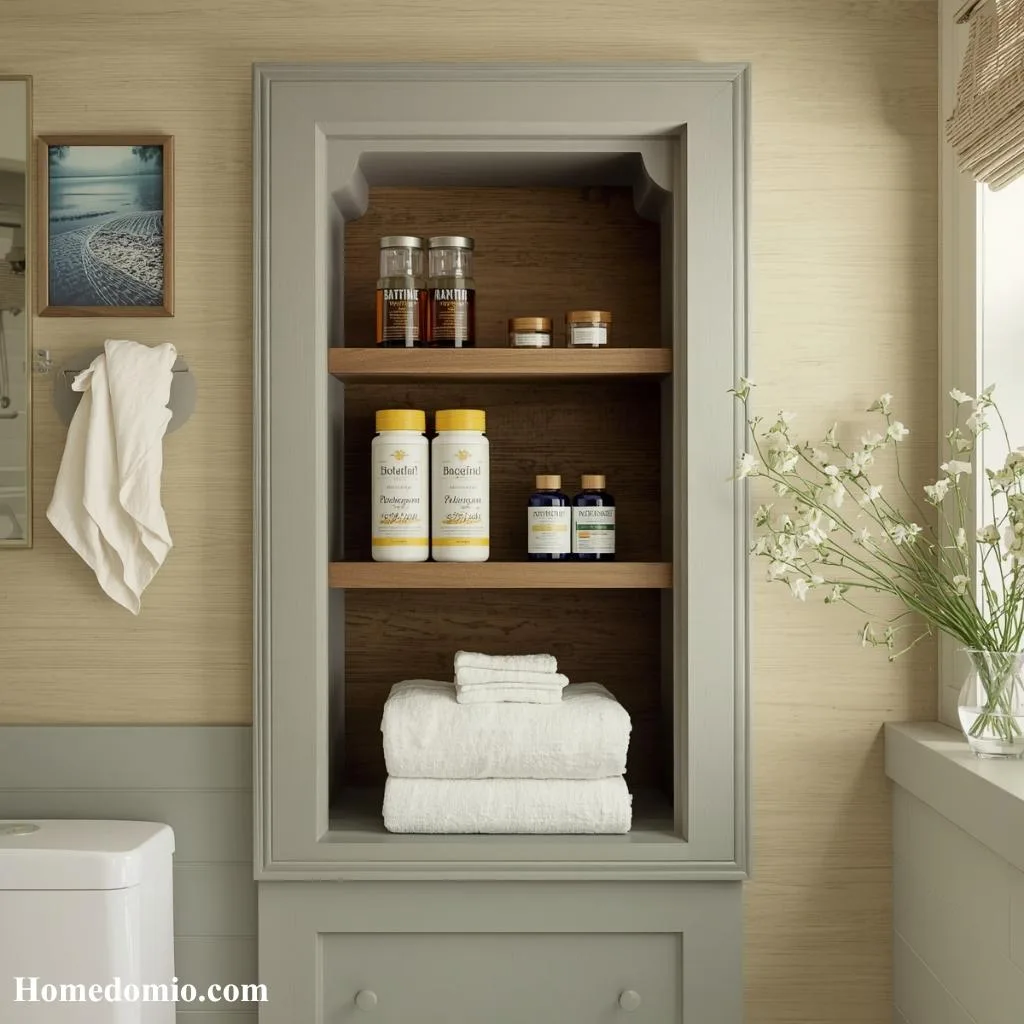 Build or Buy a Recessed Cabinet in the Wall