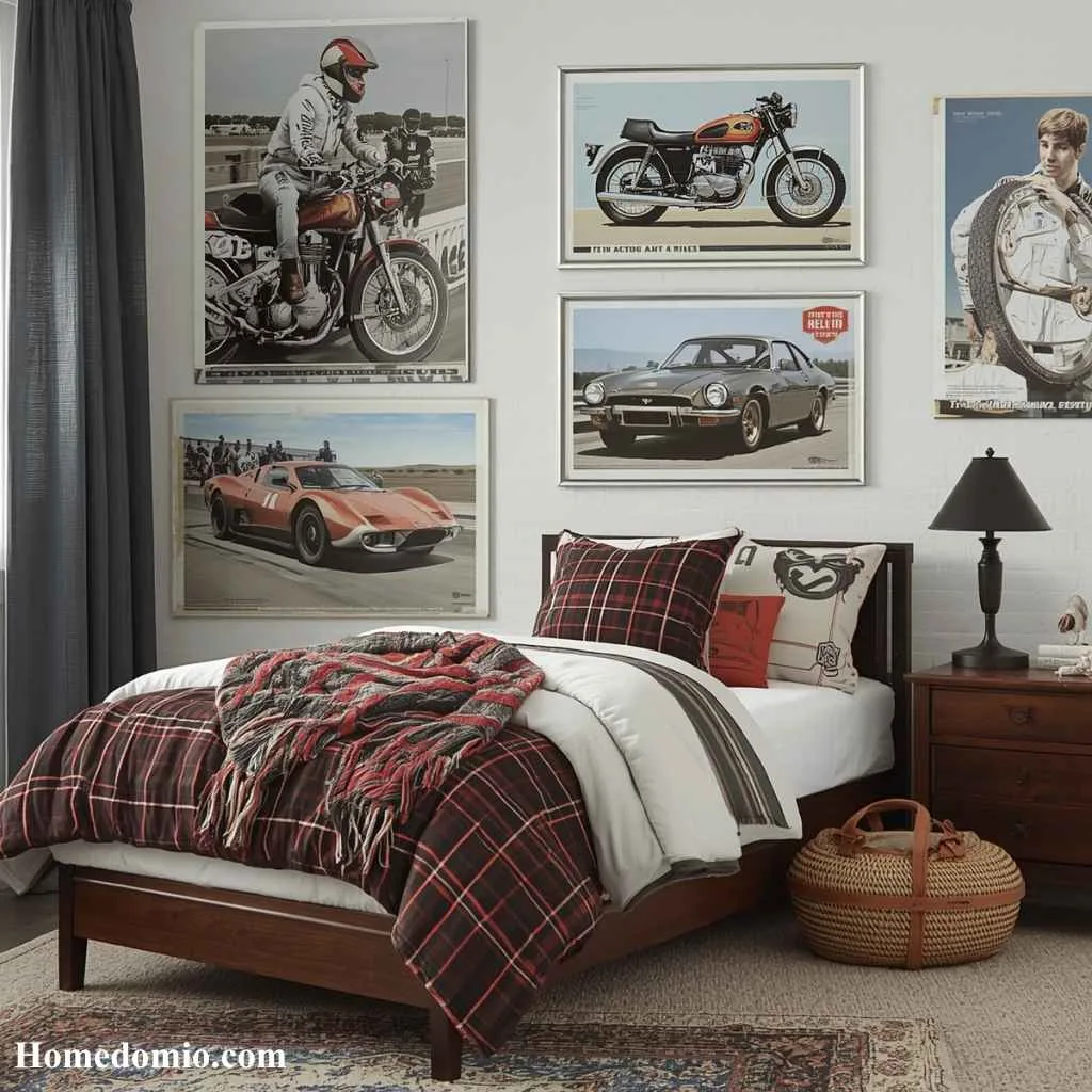 Car and Motorcycle Posters