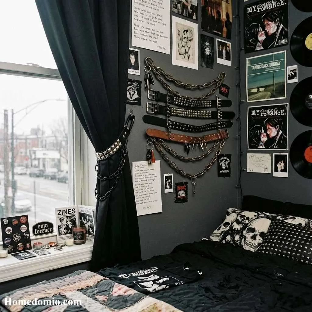 Chain and Stud Decor Accents
