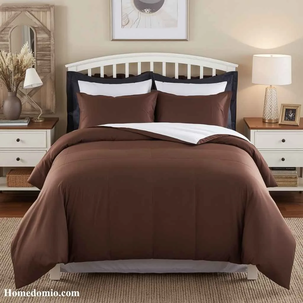 Dorm Bedding Ideas Brown: 15 Cozy Looks for Your Dorm 15 Compact Brown Space Saving Set