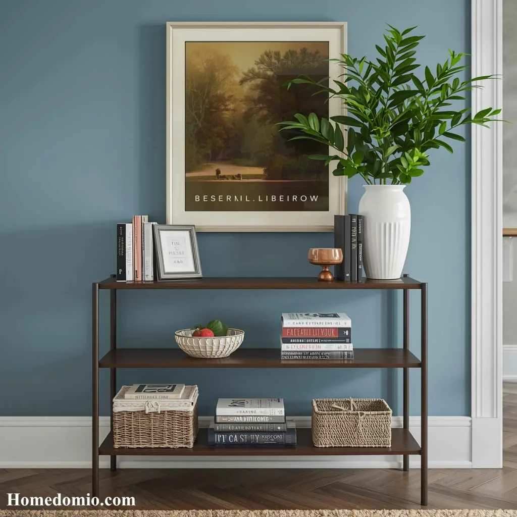  Console Table Styled as a Mini Library