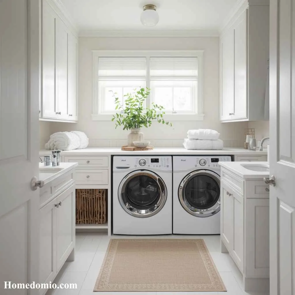 Crisp Bright White for a Clean and Airy Feel