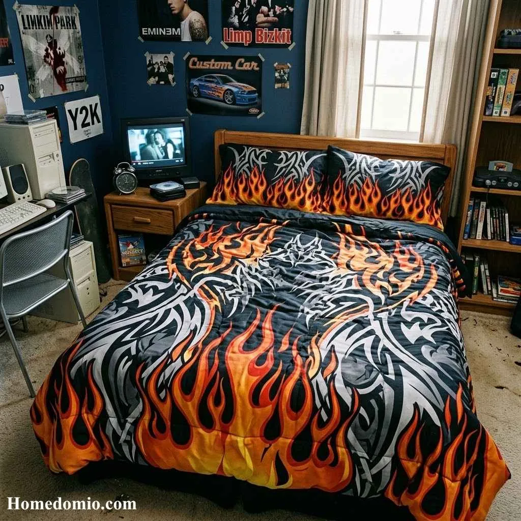  Flame and Tribal Bedding Patterns