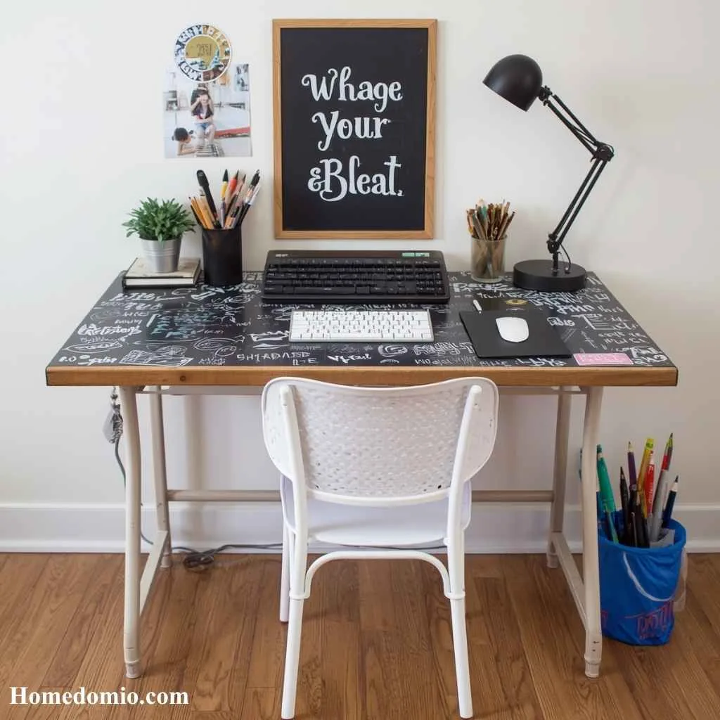 Graffiti Style Desk Setup