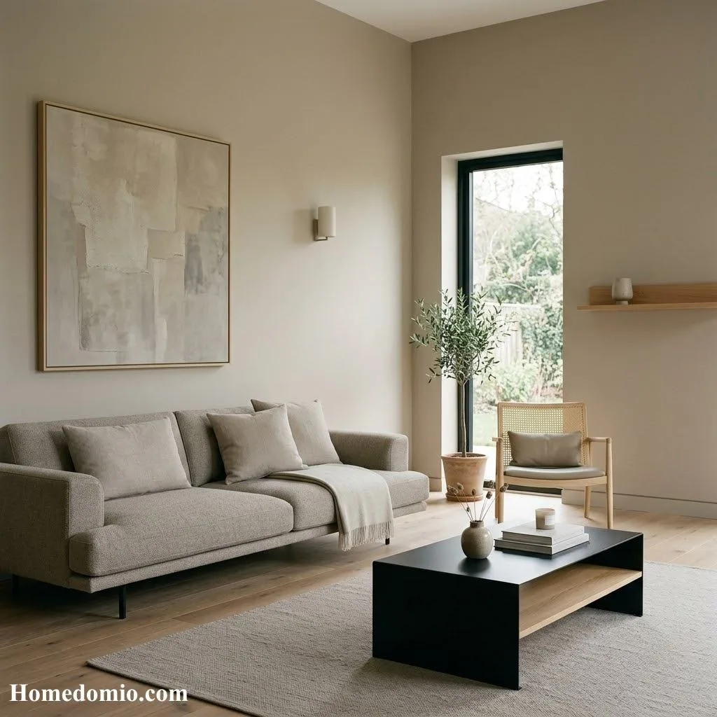 Greige Taupe for a Modern Minimalist Look