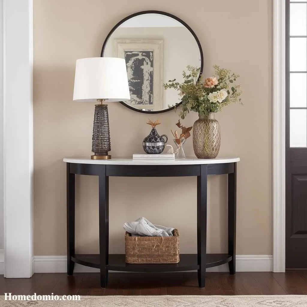 Half Moon Demilune Shape