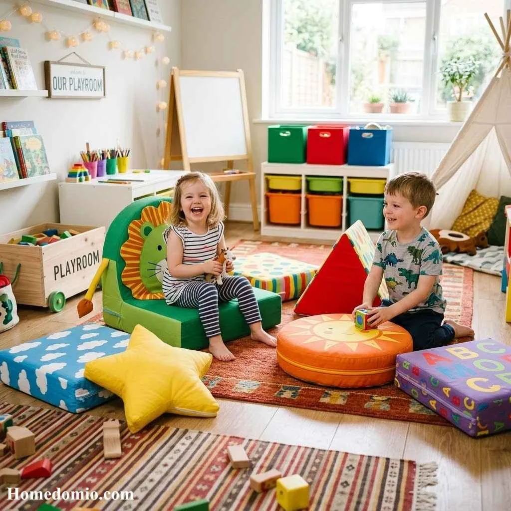 Kids' Play Room Foam Floor Cushion