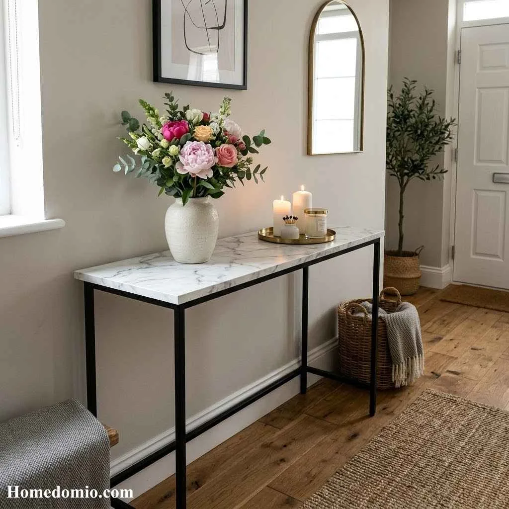 Marble Top Console Tables