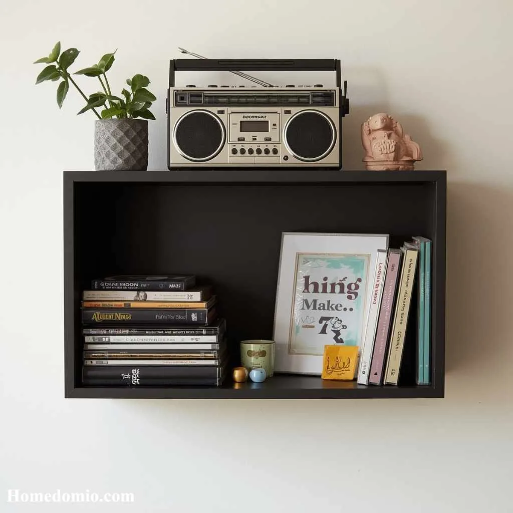 Mini Boombox Display Shelf