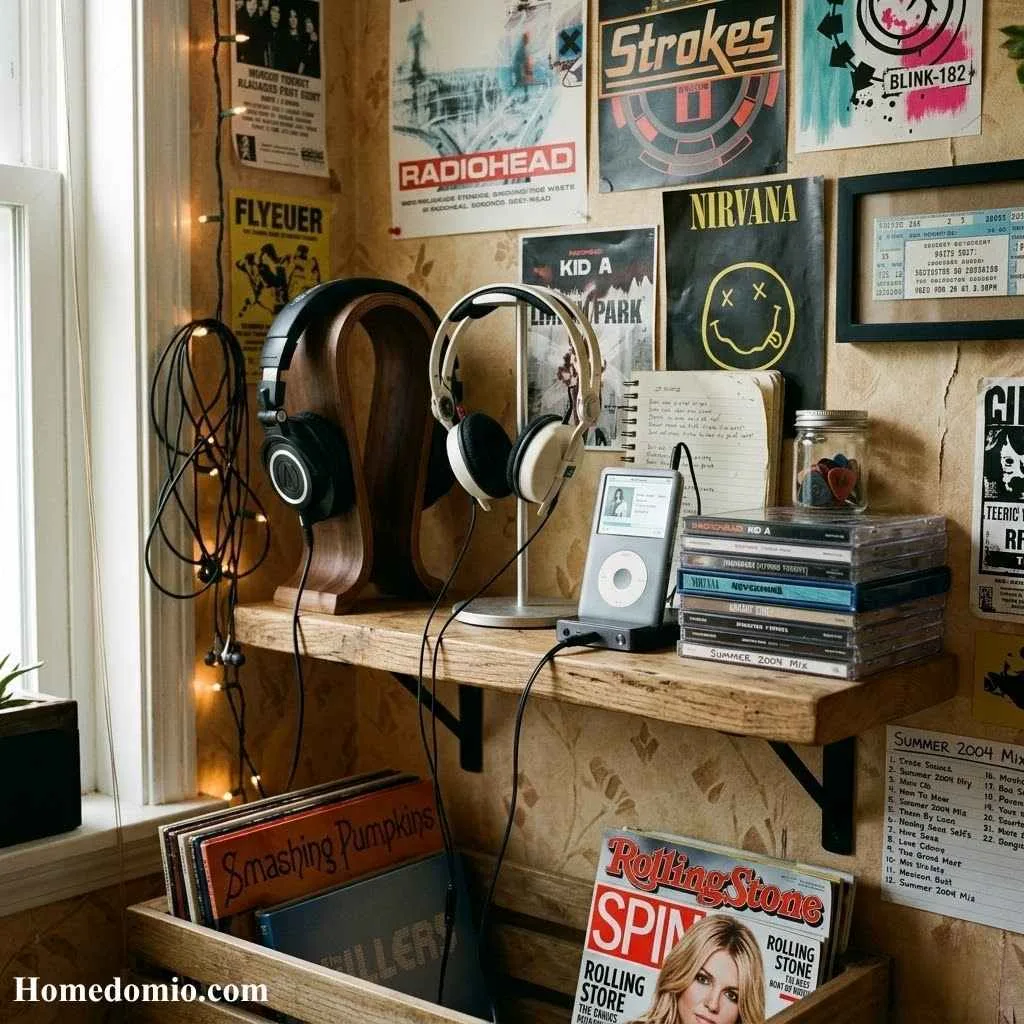 Music Corner with Headphone Display