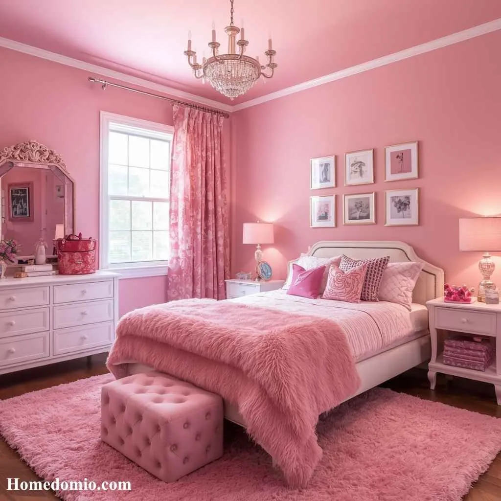 2000s Teen Bedroom Girl Ideas for Y2K Style 2 Pink Paradise Theme
