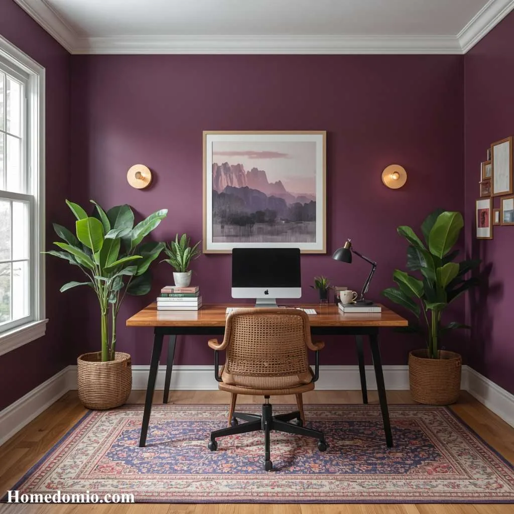 Plum Paint Color Ideas to Transform Every Room in Your Home 8 Plum Kitchen Cabinets for a Bold Statement