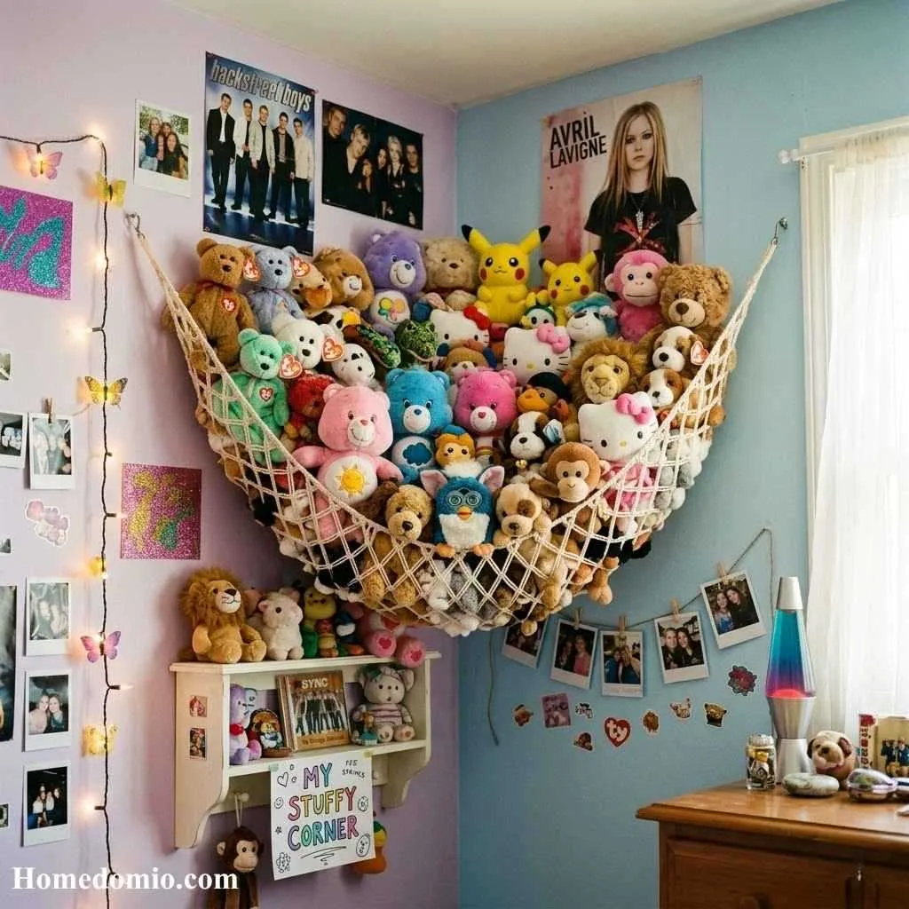 Plushie Collection Display Wall